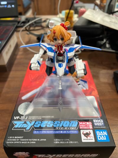 TINY SESSION 超时空要塞DELTA VF-31J 齐格飞（疾风机）+芙蕾雅