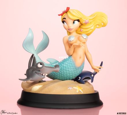 911499 小美人鱼 Q版雕像