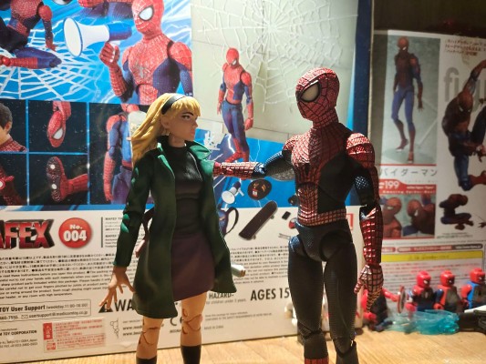 MAFEX 编号004 超凡蜘蛛侠2 蜘蛛侠豪华套装