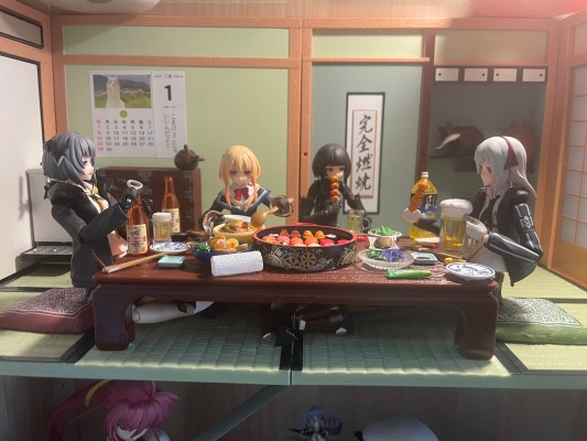 粘土人场景系列#2 和风生活B 和室客房