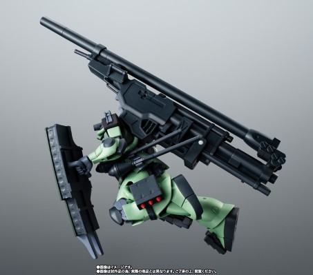 ROBOT魂 ＜机动战士系列＞    MS-06F 扎古Ⅱ（炮手专用） 剧中版