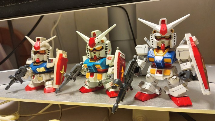 BB戦士 RX-78-2 高达（アニメーションカラー）