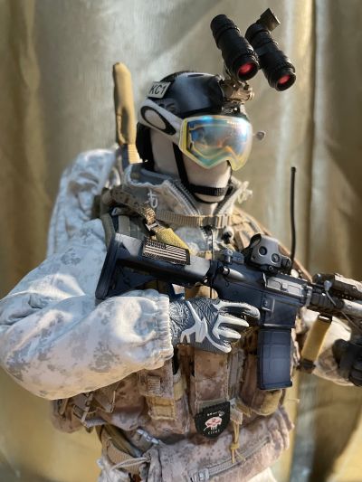 SS109  美军海豹特种部队 雪地 精确射手MARKSMAN