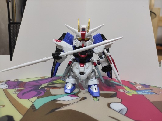 SD GUNDAM EX-STANDARD 高达基地限定 ZGMF-X10A 自由高达 Ver.GCP