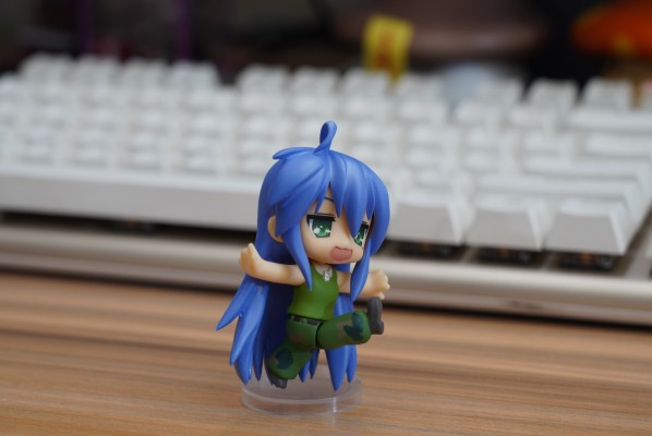 迷你黏土人 幸运星&街霸 IV 泉此方 Lucky Star Street Fighter IV Cosplay 