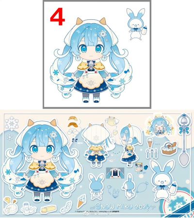 粘土人#2339 初音未来系列 雪未来 冬天的佳肴