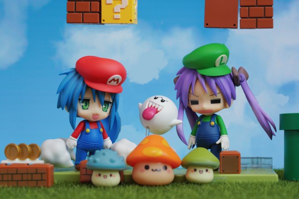 粘土人#393 超级马力欧系列  路易吉