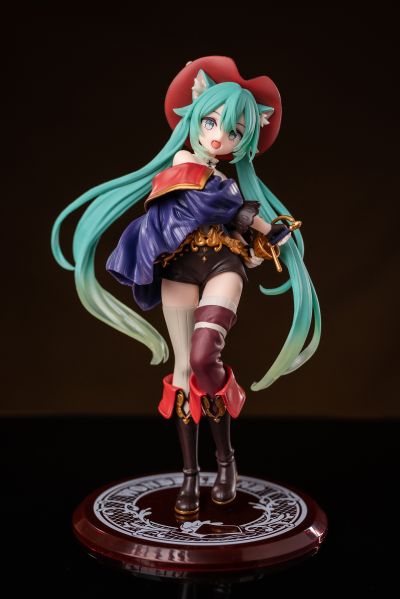 童话仙境 初音未来  穿靴子的猫