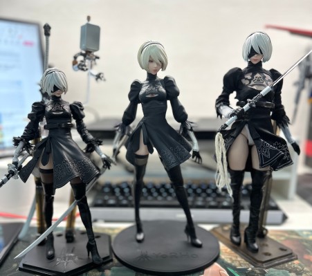 粘土娃 尼尔：自动人形 动画版 2B（寄叶二号B型）