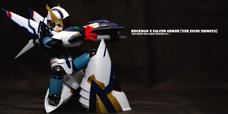 RIOBOT 洛克人X 洛克人艾克斯 猎鹰装甲Ver. EIICHI SHIMIZU