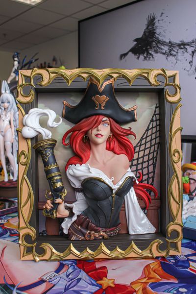 英雄联盟 赏金猎人 厄运小姐 立体相框