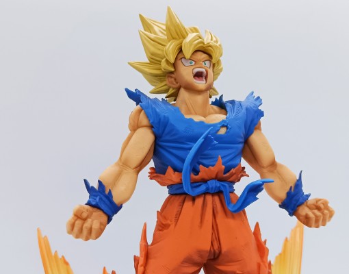 一番赏 龙珠Z 孙悟空超级赛亚人 笔刷配色