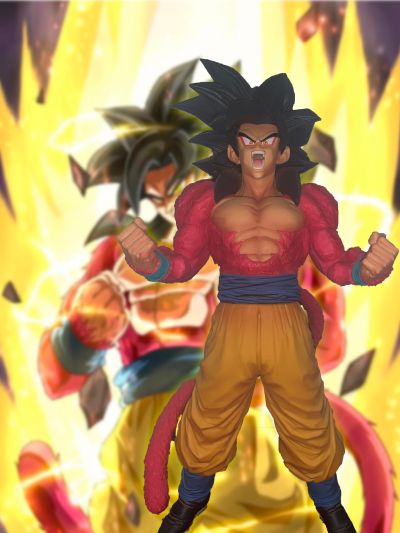 一番赏 龙珠GT 孙悟空超级赛亚人4 The Anime奖