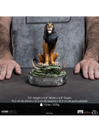 迪士尼100周年 狮子王 刀疤