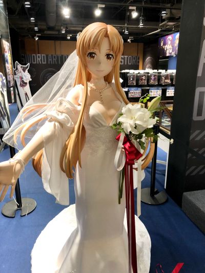 刀剑神域 等身亚丝娜 婚纱版