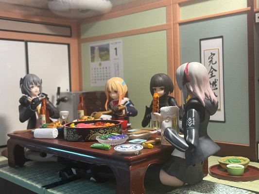 粘土人场景系列#2 和风生活B 和室客房