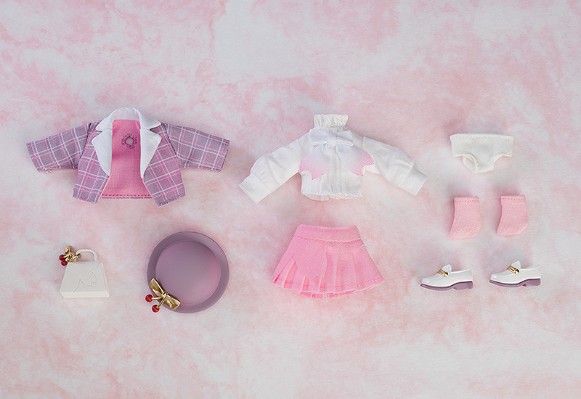 粘土娃 初音未来 樱花未来 赏花装扮