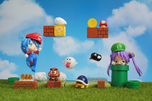 粘土人#393 超级马力欧系列  路易吉