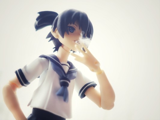 figma 黑岩射手 黑衣麻陶 制服ver. （汪达ーフェスティバル2011冬）