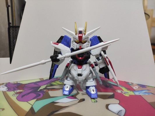 SD GUNDAM EX-STANDARD 高达基地限定 ZGMF-X10A 自由高达 Ver.GCP