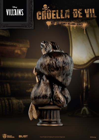 经典胸像系列 迪士尼反派系列015 库伊拉