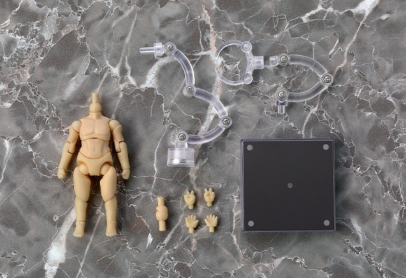 粘土娃 素体 1.1: 男性 (古铜色)