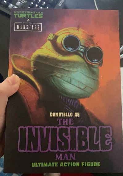 环球怪兽 x 忍者神龟 终极多纳泰罗（隐形人）
