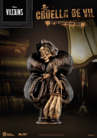 经典胸像系列 迪士尼反派系列015 库伊拉