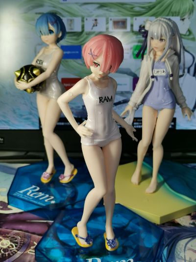 PM 手办 Re：从零开始的异世界生活 拉姆 私人沙滩Ver.