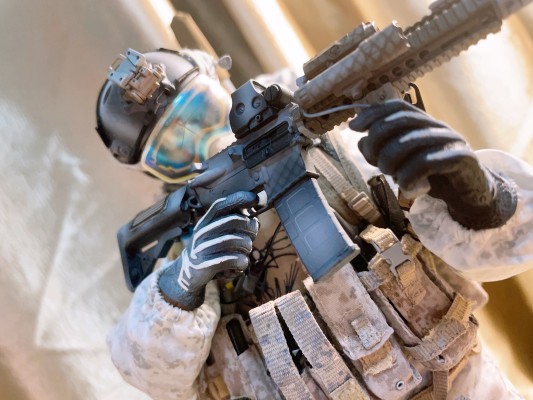 SS109  美军海豹特种部队 雪地 精确射手MARKSMAN