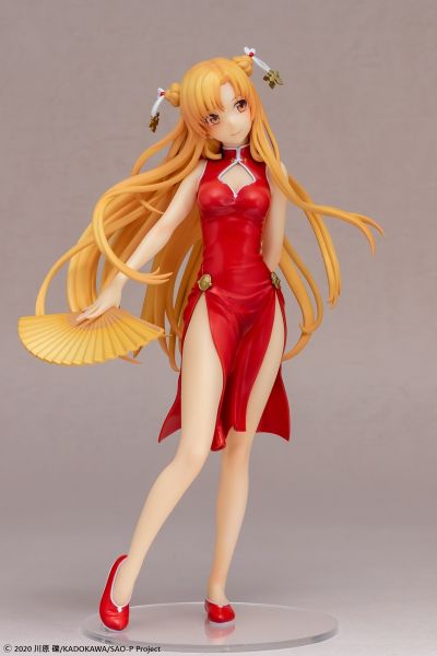 刀剑神域 亚丝娜 旗袍