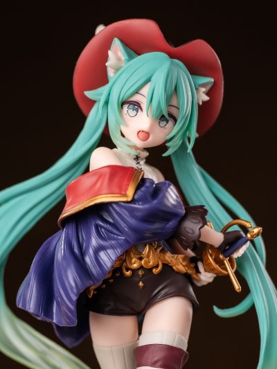 童话仙境 初音未来  穿靴子的猫