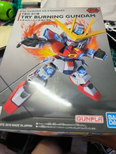 SD高达EXスタンダード 高达ビルドファイターズトライ トライバーニング高达