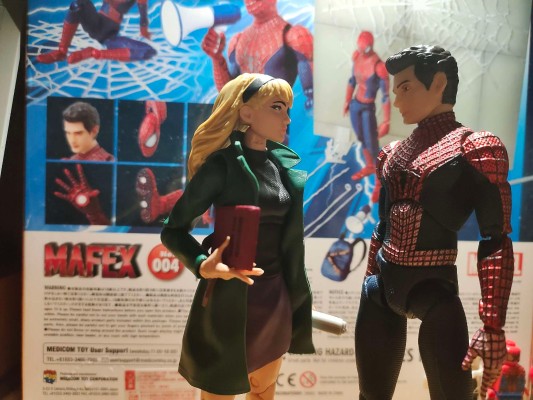 MAFEX 编号004 超凡蜘蛛侠2 蜘蛛侠豪华套装