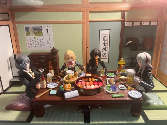 粘土人场景系列#2 和风生活B 和室客房