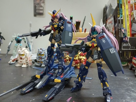 机娘计划 MS少女 机动战士Z高达 高达Mk-II 提坦斯样式