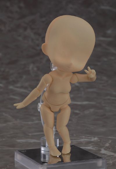 粘土娃 素体 1.1: 女孩 (古铜色)