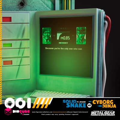 DioCube 潜龙谍影 赛博忍者 VS 斯内克