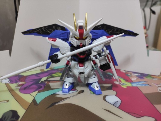 SD GUNDAM EX-STANDARD 高达基地限定 ZGMF-X10A 自由高达 Ver.GCP