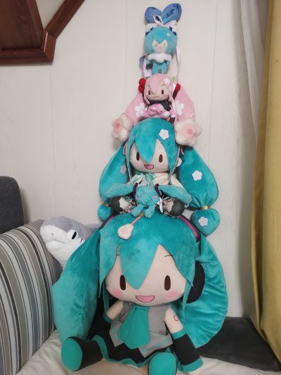 软绵绵玩偶 L尺寸 初音未来 魔法未来 2021