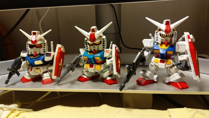 BB戦士 RX-78-2 高达（アニメーションカラー）