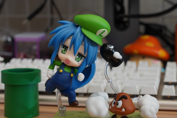 粘土人#393 超级马力欧系列  路易吉