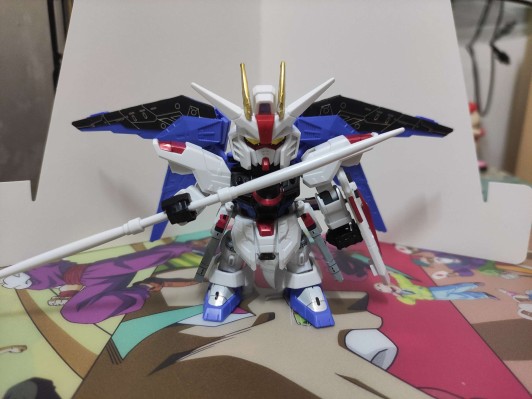 SD GUNDAM EX-STANDARD 高达基地限定 ZGMF-X10A 自由高达 Ver.GCP