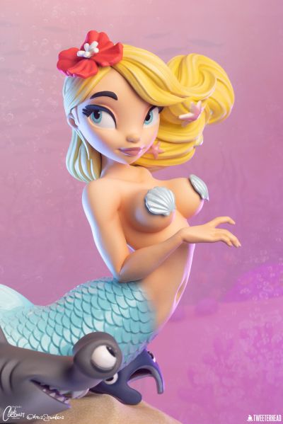 911499 小美人鱼 Q版雕像