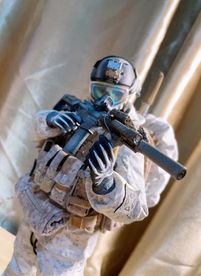 SS109  美军海豹特种部队 雪地 精确射手MARKSMAN