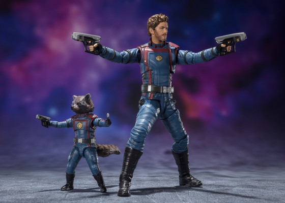 S.H.Figuarts 银河护卫队3 星爵+火箭浣熊