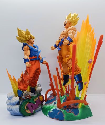 一番赏 龙珠Z 孙悟空超级赛亚人 笔刷配色