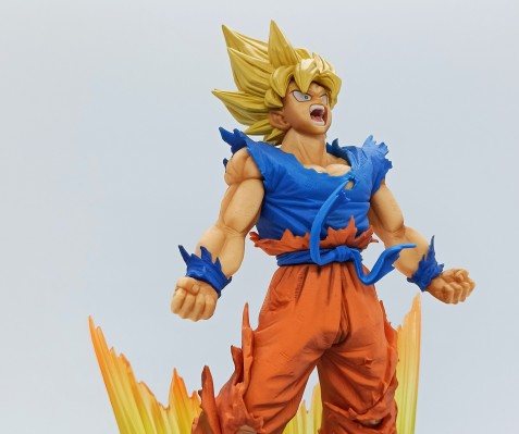 一番赏 龙珠Z 孙悟空超级赛亚人 笔刷配色