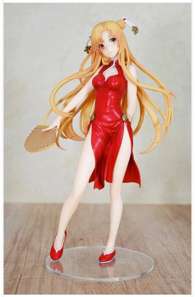 刀剑神域 亚丝娜 旗袍