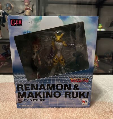 G.E.M. 数码暴龙03驯兽师之王 妖狐兽&牧野留姫